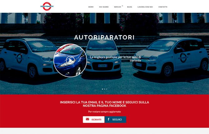 creazione sito web automotive